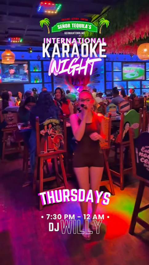 Karaoke night with DJ Willy