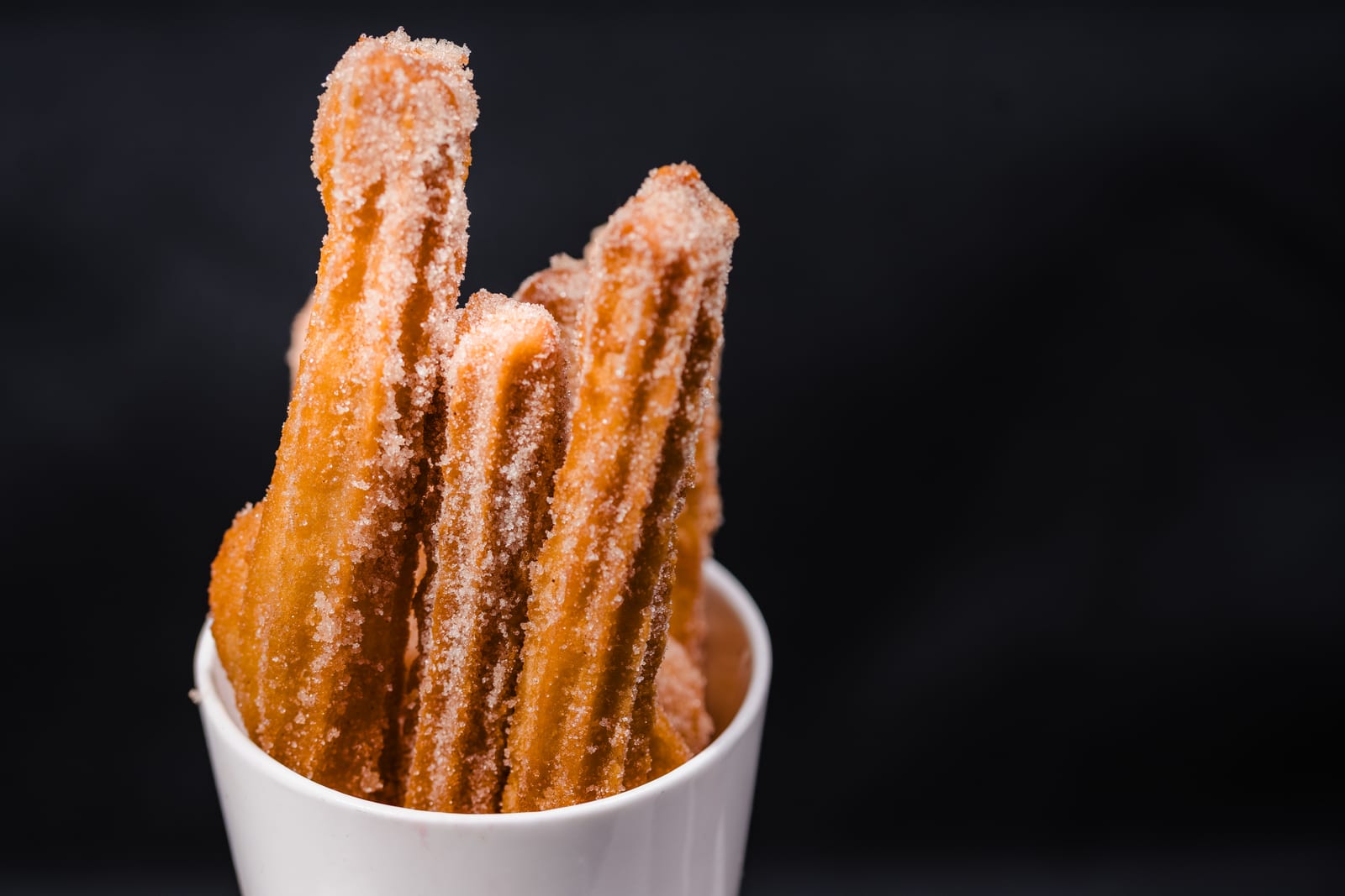 Churros, fried to order