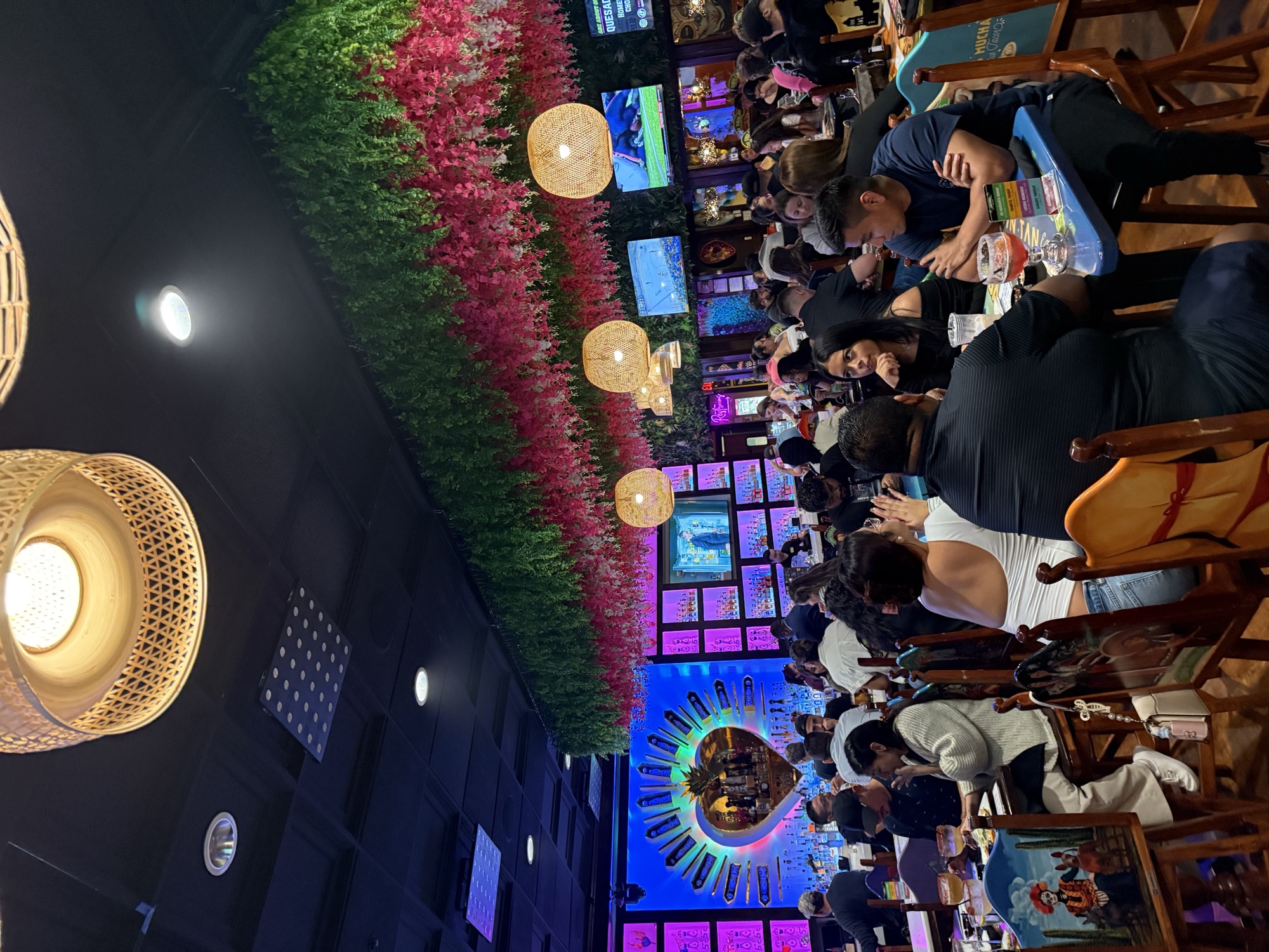 The dining room